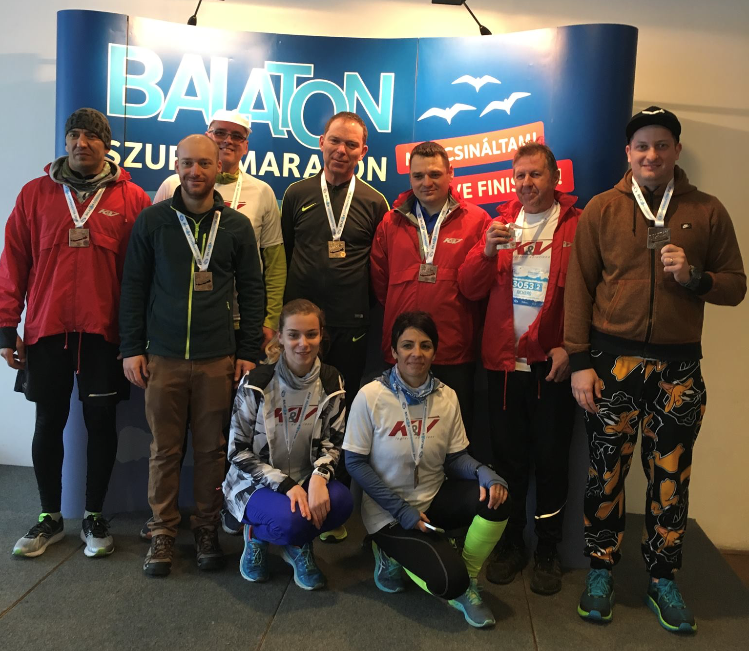 K&V runners have conquered Lake Balaton